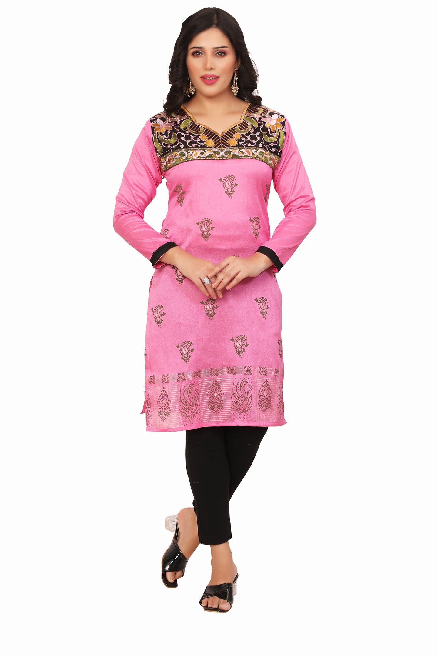 Pink Kurtis from India