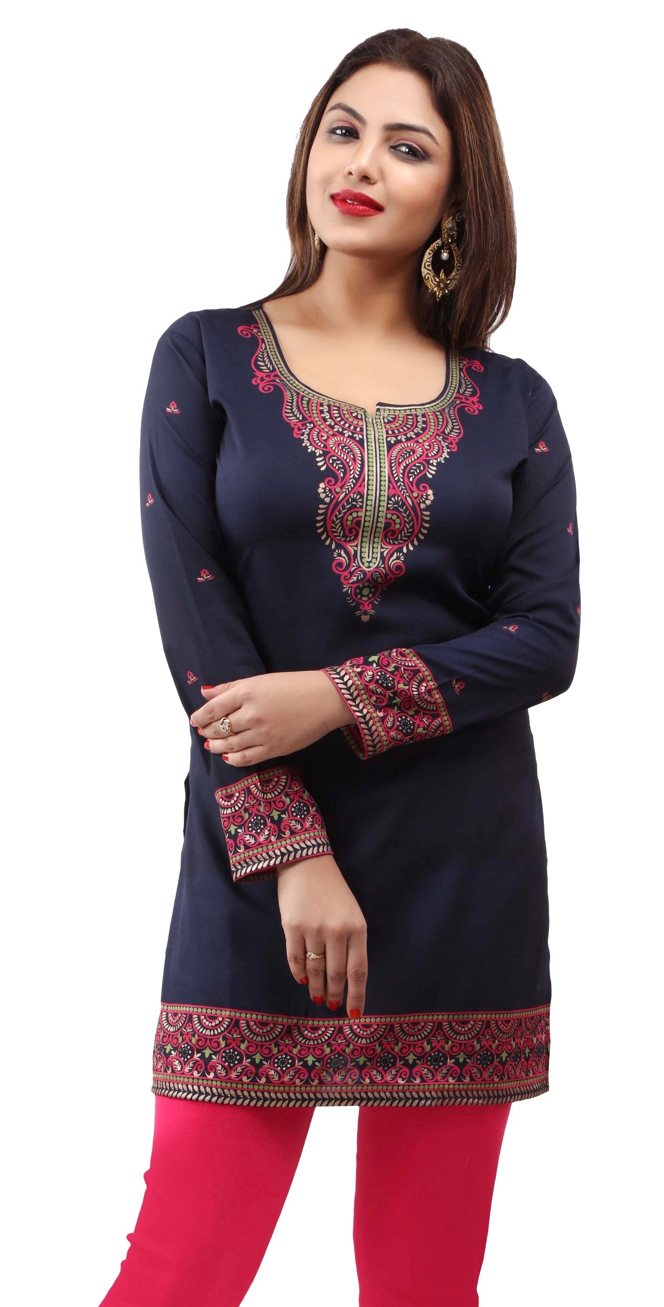 Blue kurta for women