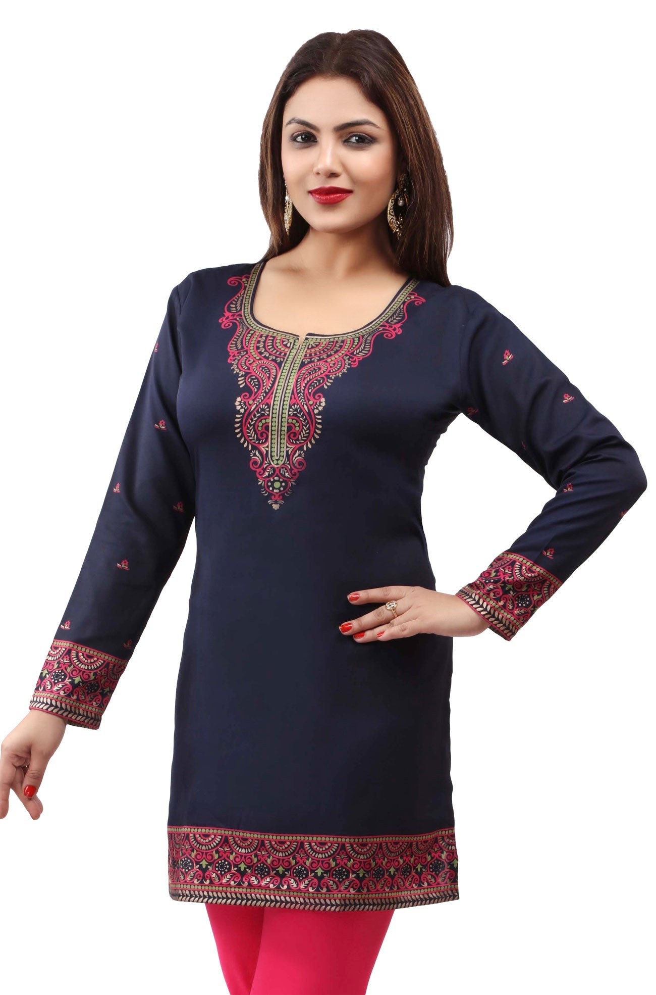 Blue kurta for women