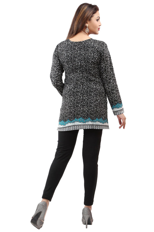 Black kurti from India