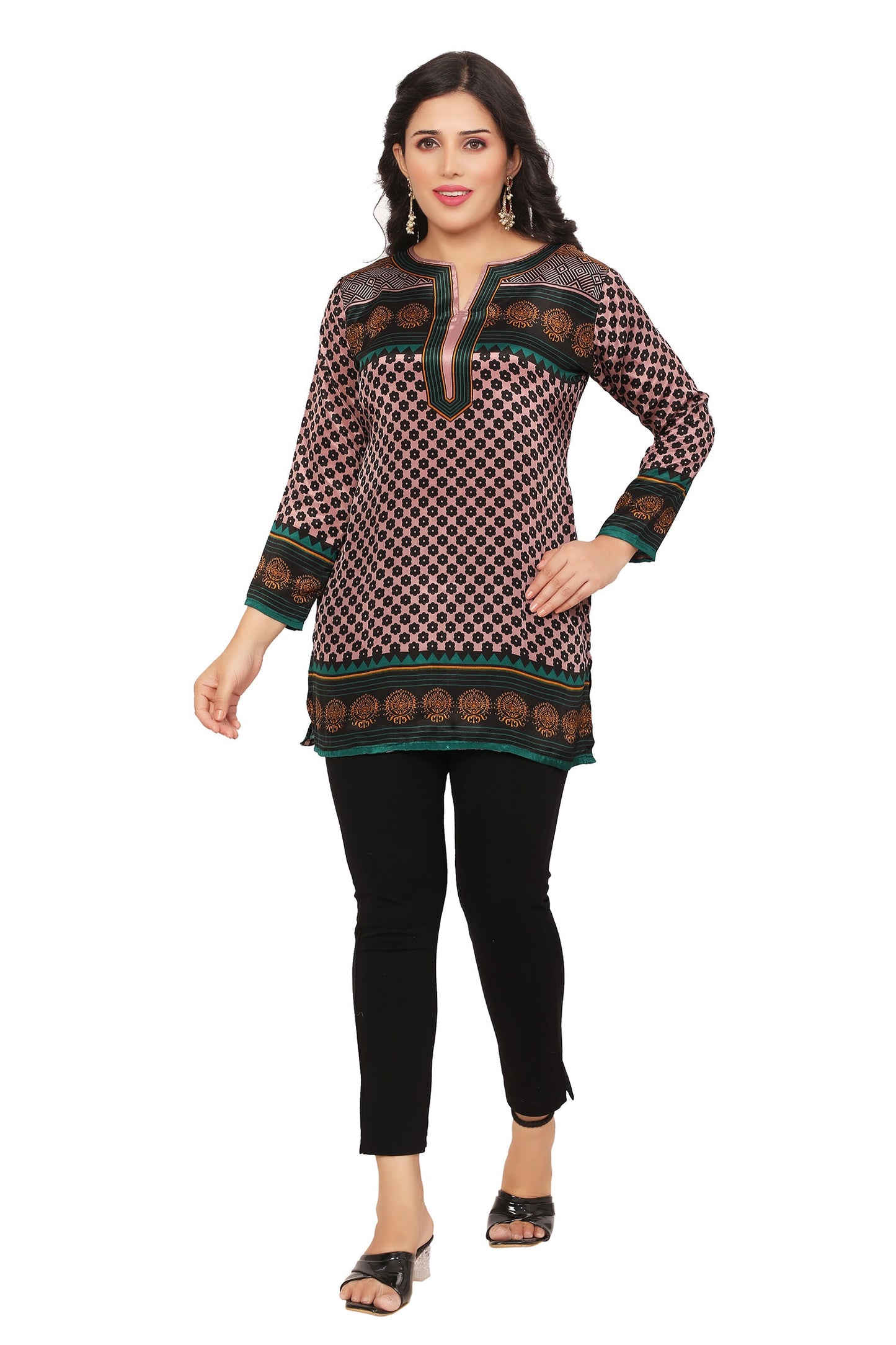 Green kurtis for women