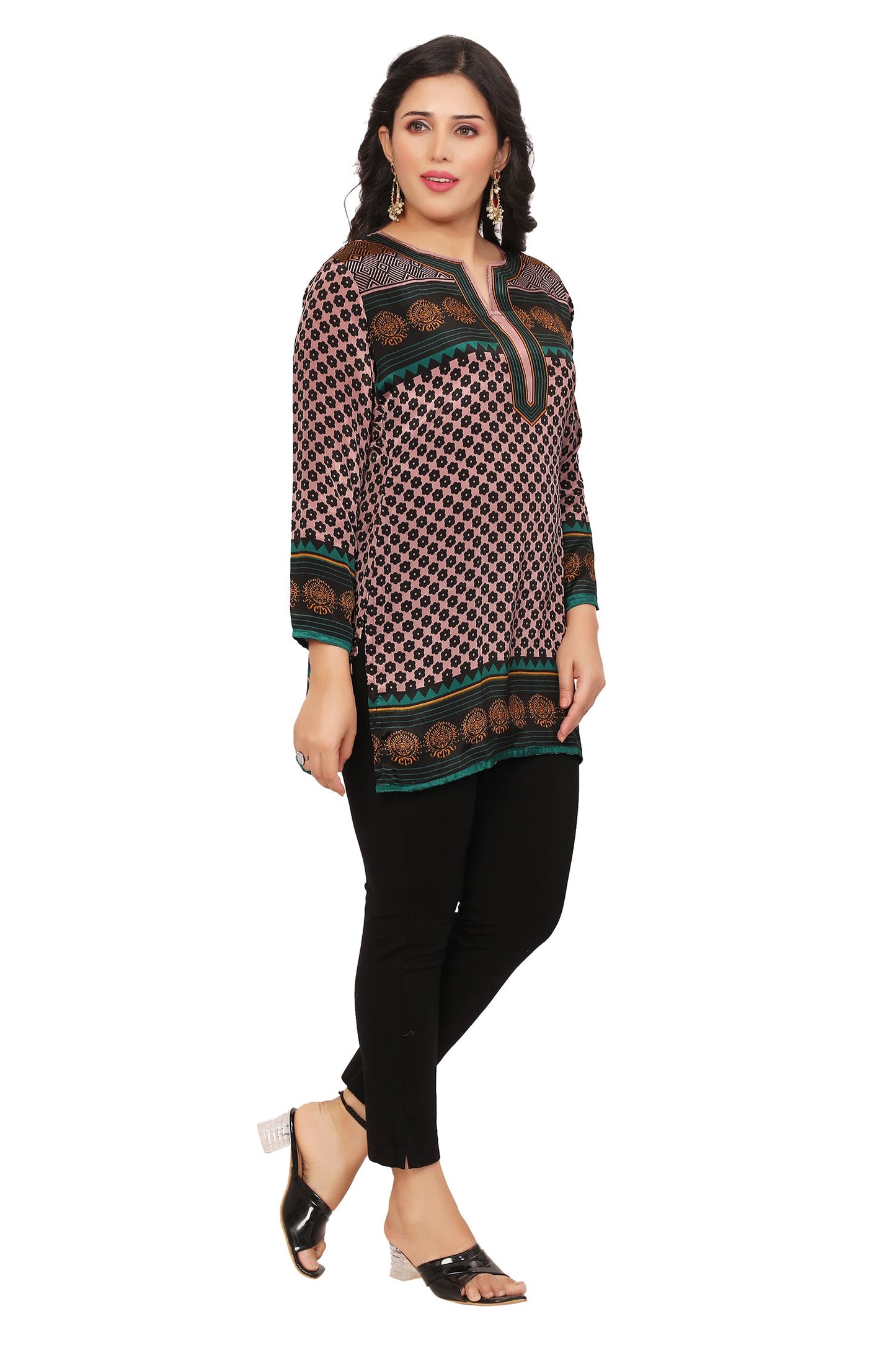 Green kurtis for women