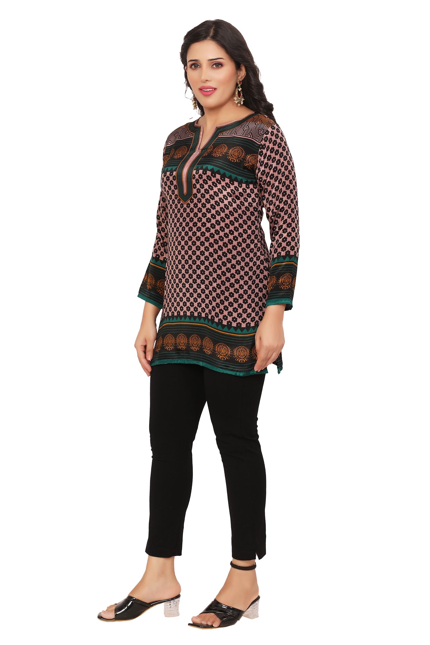 Green kurtis for women