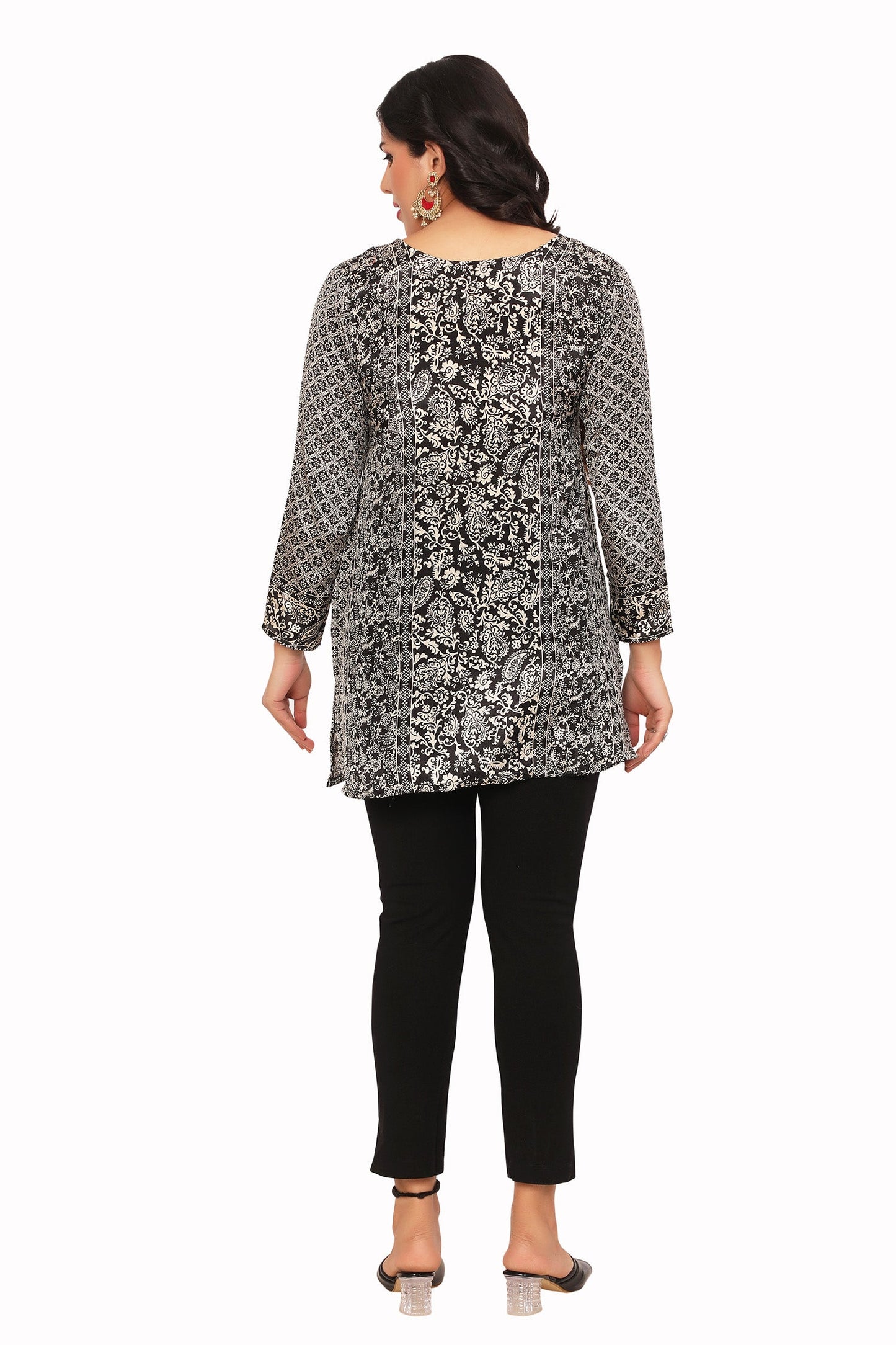 Black kurti for party wear